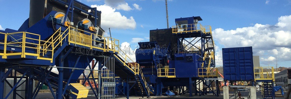 大型廢鋼破碎生產(chǎn)線(xiàn)